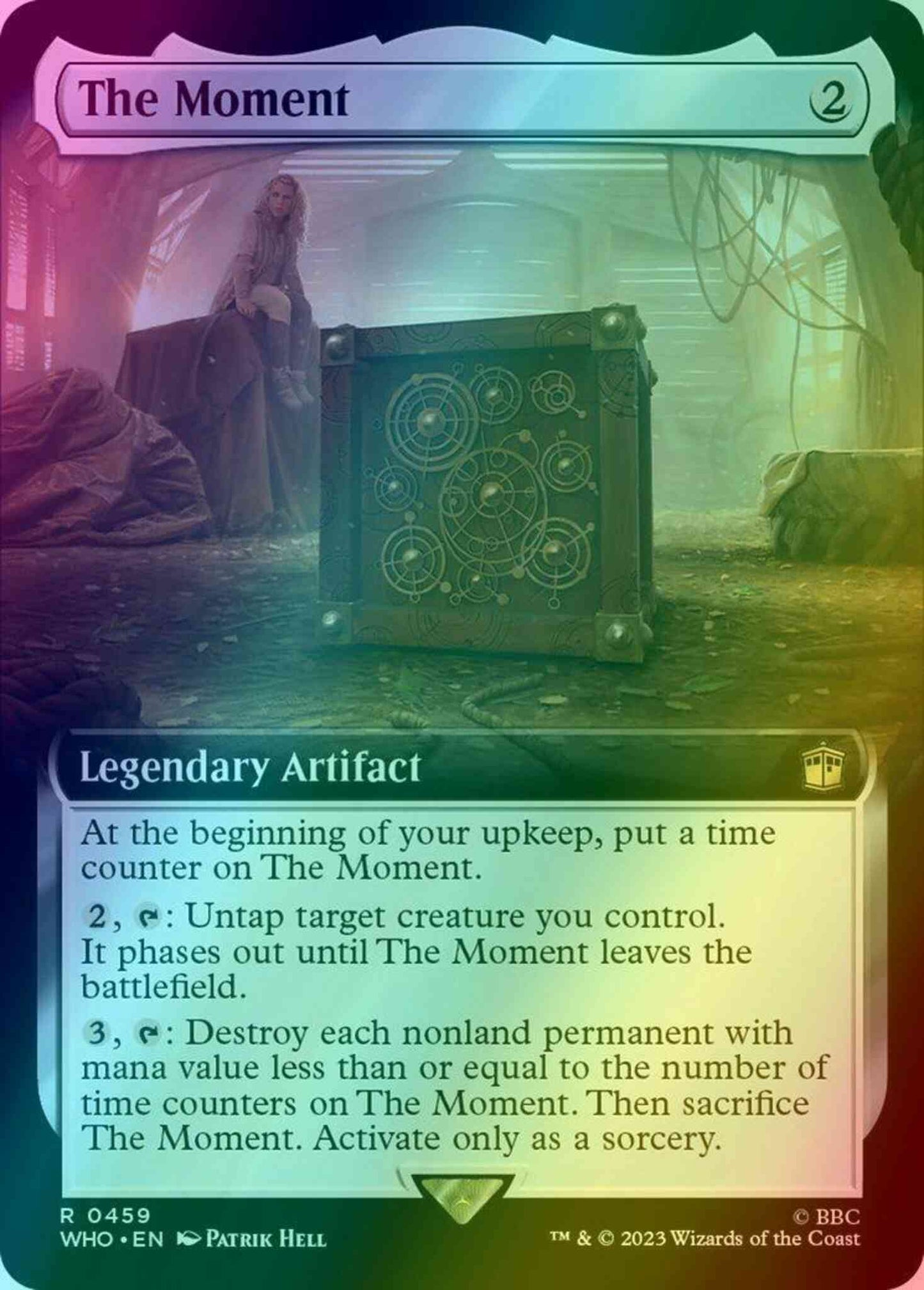 The Moment [459] [Extended Art] [Universes Beyond: Doctor Who] [Foil]