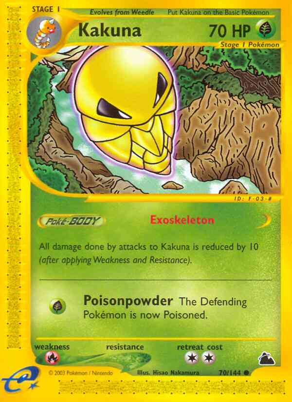 Kakuna - 70/144 - Common [ecard3-70] [Non-Holo]
