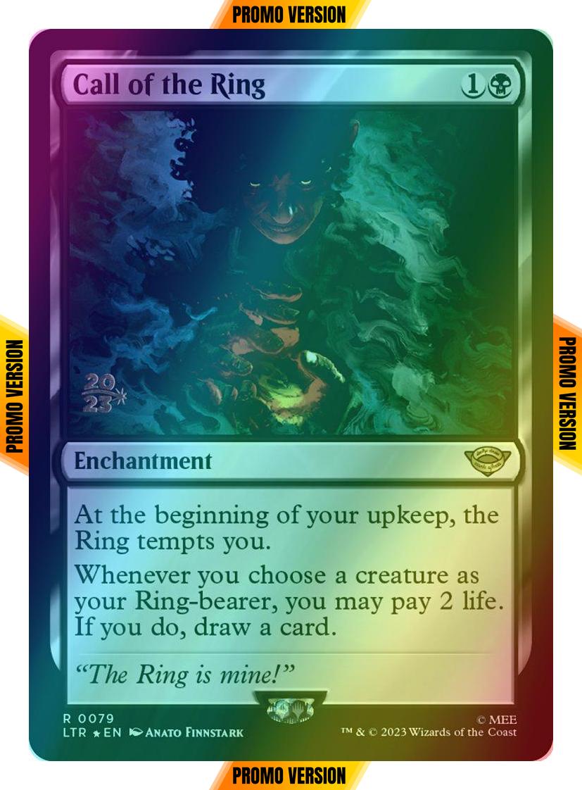 Call of the Ring [79s] [Prerelease] [The Lord of the Rings: Tales of Middle-earth: Promos] [Foil]