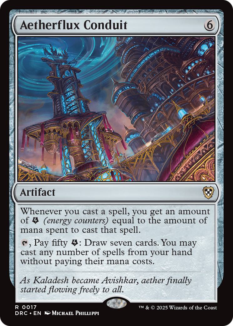 Aetherflux Conduit [17] [Aetherdrift: Commander] [Non-Foil]