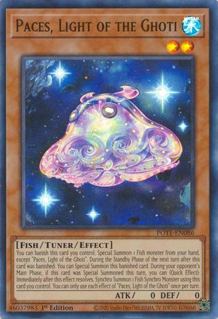 Paces, Light of the Ghoti - POTE-EN086 - Ultra Rare - Unlimited