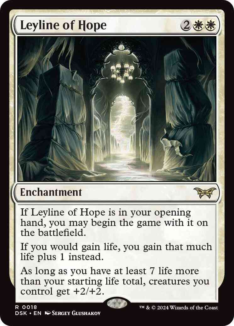Leyline of Hope [18] [Duskmourn: House of Horror] [Non-Foil]