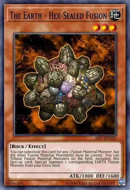 The Earth - Hex-Sealed Fusion - DR3-EN149 - Common - Unlimited