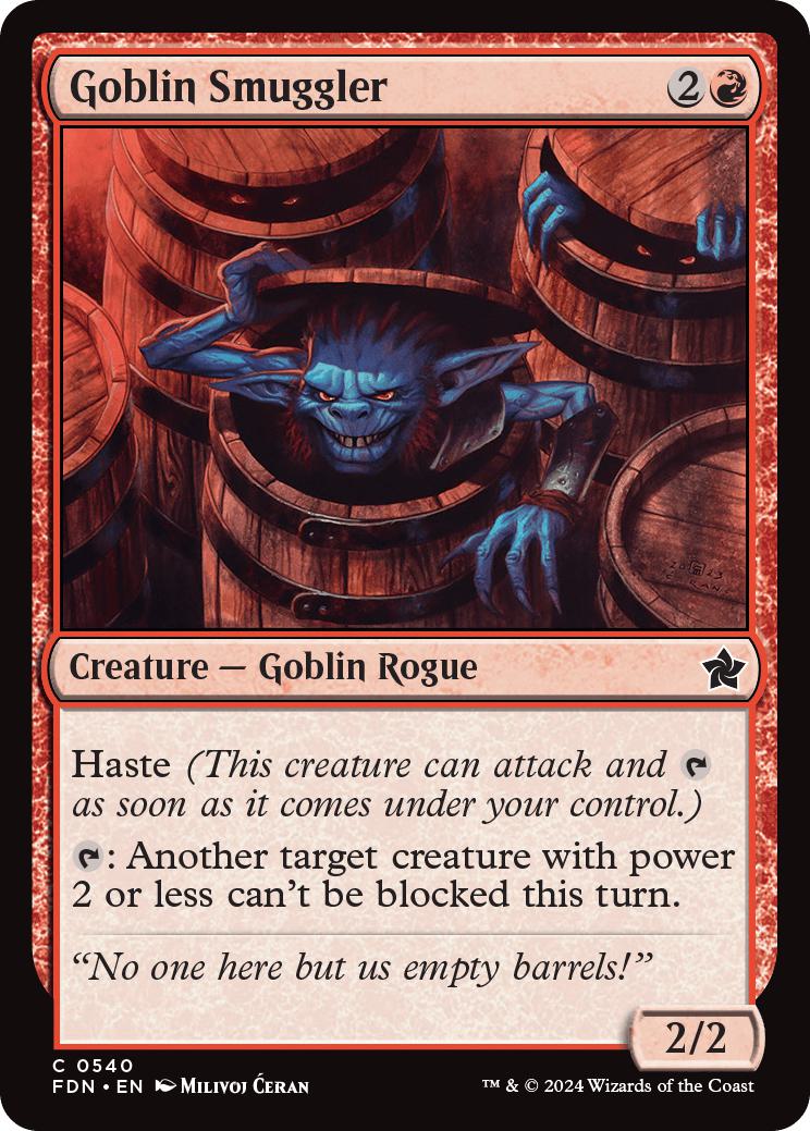 Goblin Smuggler [540] [Foundations] [Non-Foil]