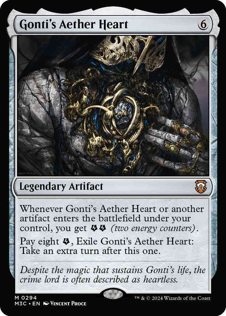 Gonti's Aether Heart [294] [Modern Horizons 3: Commander] [Non-Foil]