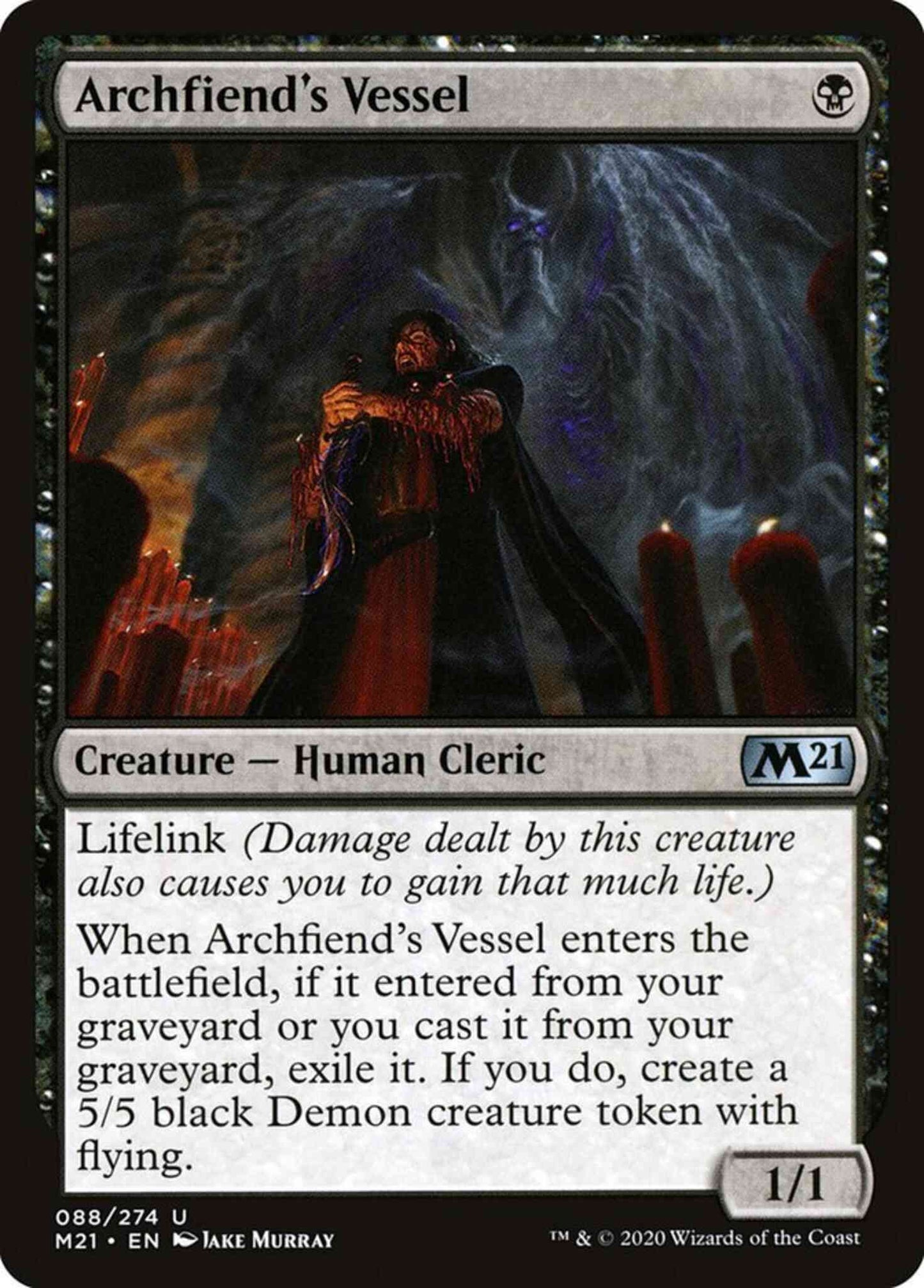 Archfiend's Vessel [88] [Core Set 2021] [Non-Foil]