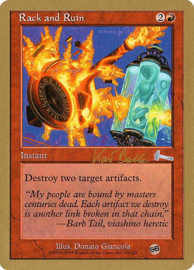 Rack and Ruin [kb89sb] [World Championship Decks 1999] [Non-Foil]