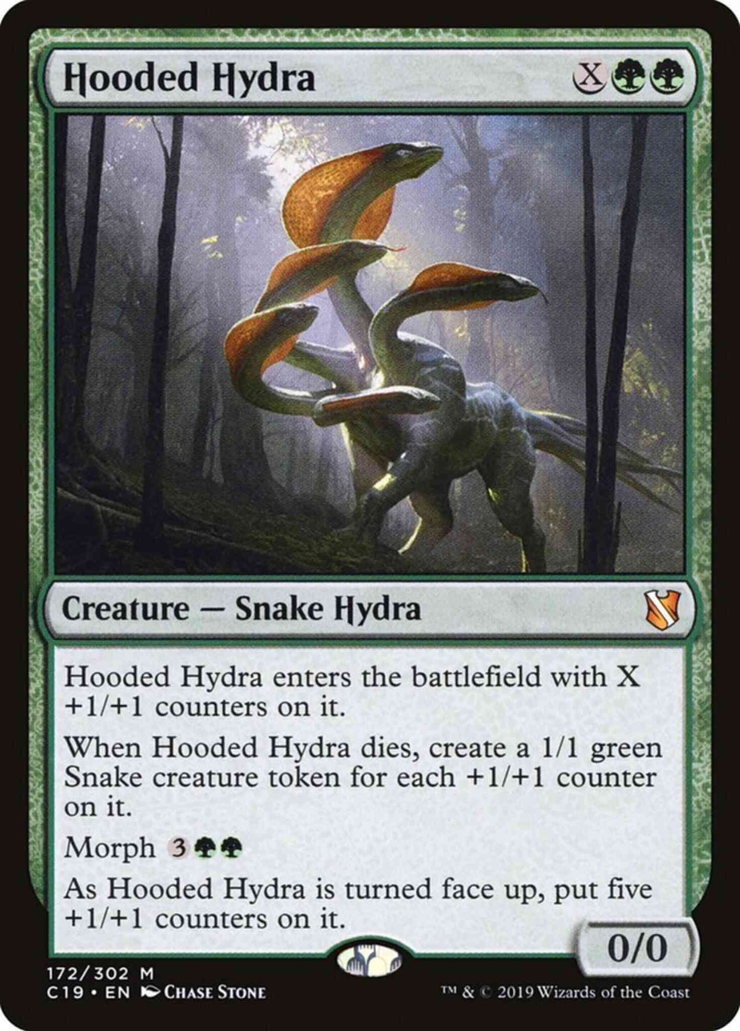 Hooded Hydra [172] [Commander 2019] [Non-Foil]