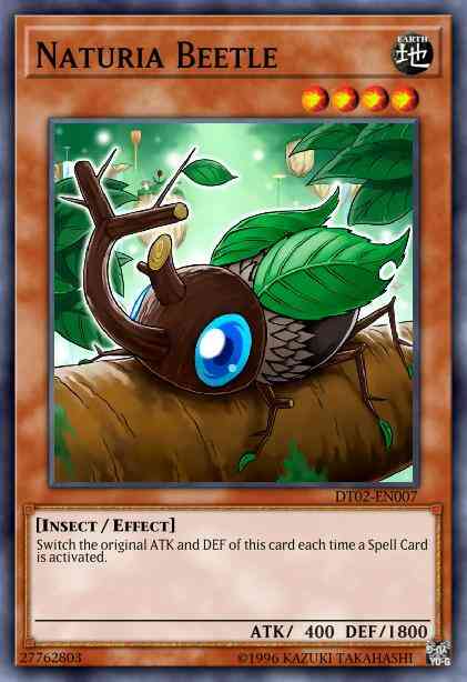 Naturia Beetle - DT02-EN007 - Duel Terminal Normal Parallel Rare - Duel Terminal