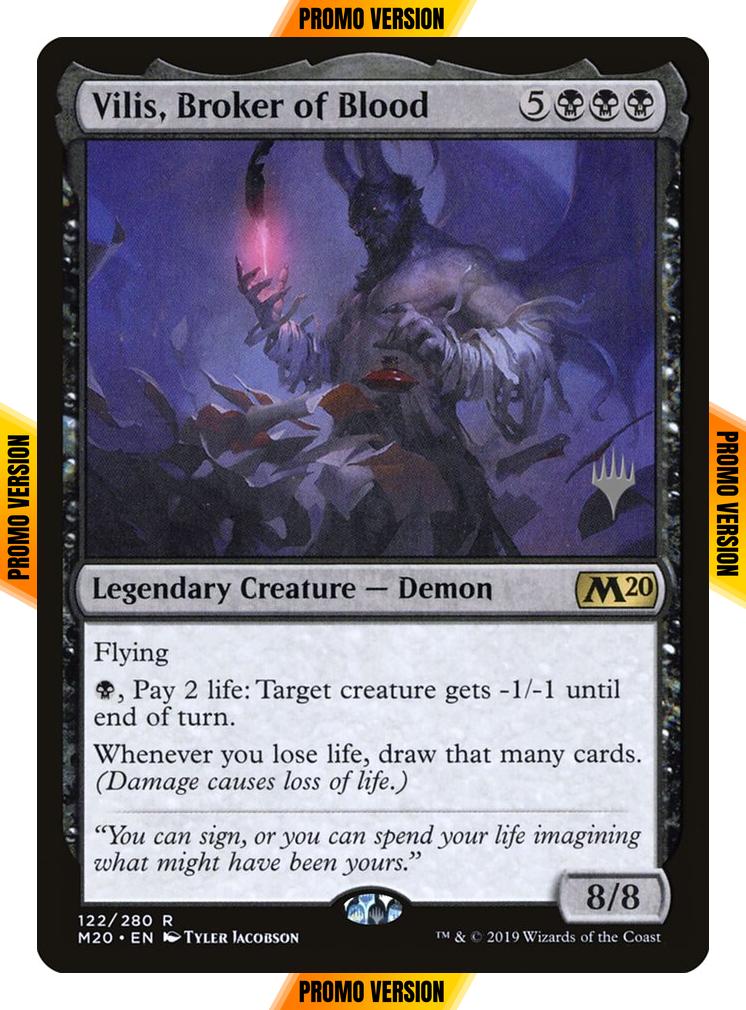 Vilis, Broker of Blood [122p] [Promo Pack] [Core Set 2020 Promos] [Non-Foil]