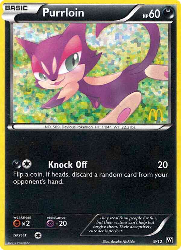 Purrloin - 9/12 - Promo [mcd12-9] [Holo]