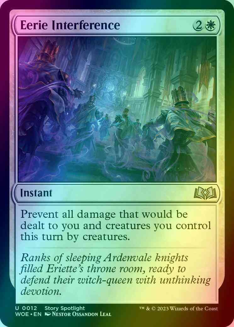 Eerie Interference [12] [Wilds of Eldraine] [Foil]