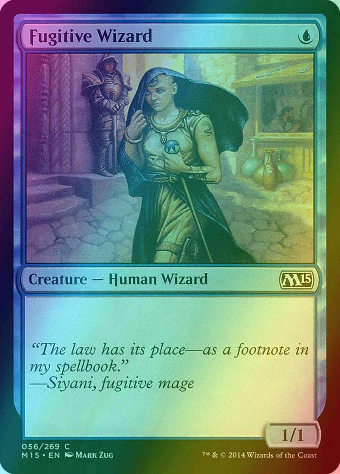 Fugitive Wizard [56] [Magic 2015] [Foil]