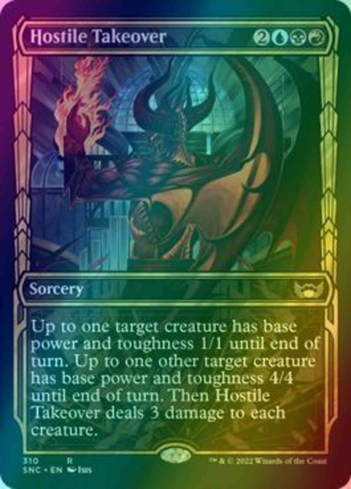 Hostile Takeover [310] [Golden Age Showcase] [Streets of New Capenna] [Foil]