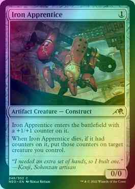 Iron Apprentice [248] [Kamigawa: Neon Dynasty] [Foil]