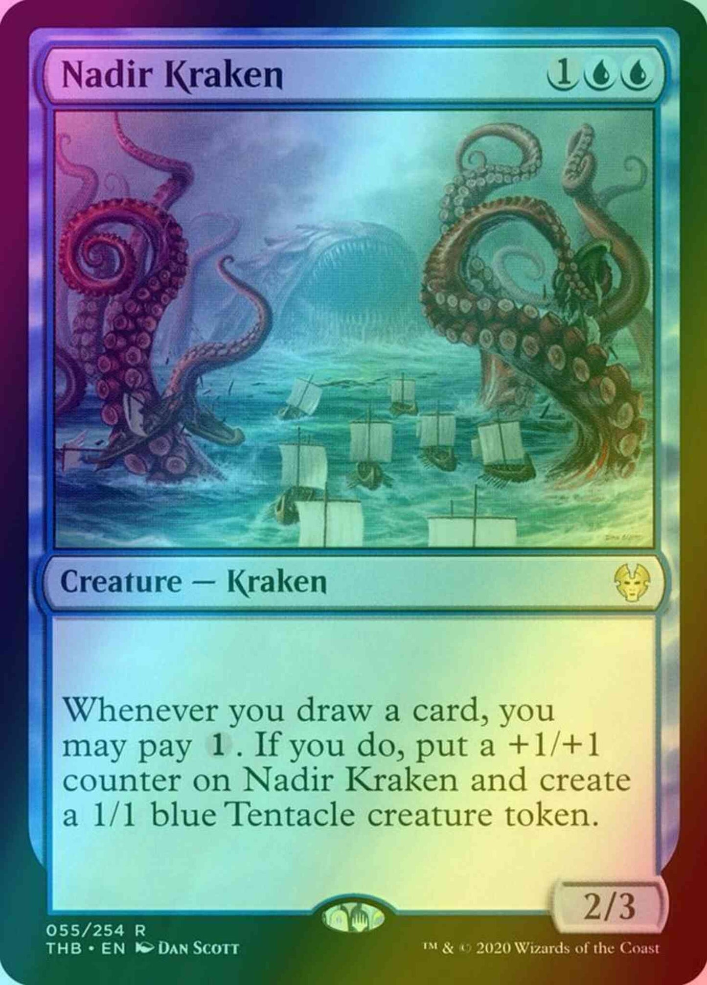 Nadir Kraken [55] [Theros Beyond Death] [Foil]