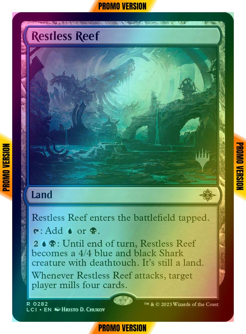 Restless Reef [282p] [Promo Pack] [The Lost Caverns of Ixalan: Promos] [Foil]