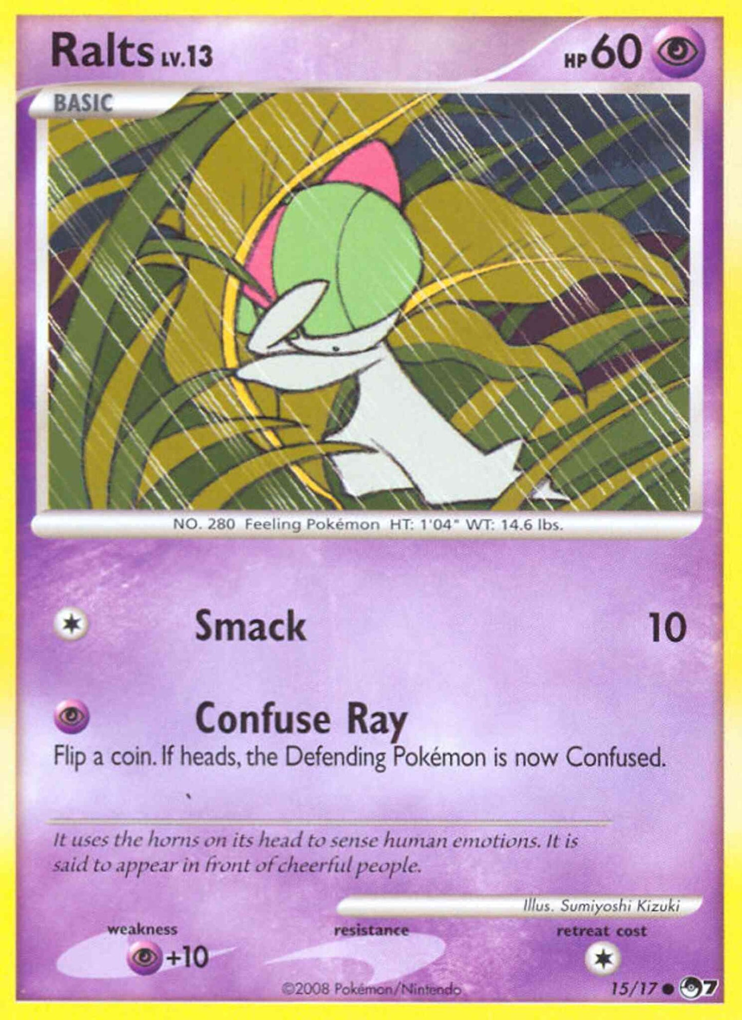 Ralts - 15/17 - Common [pop7-15] [Non-Holo]
