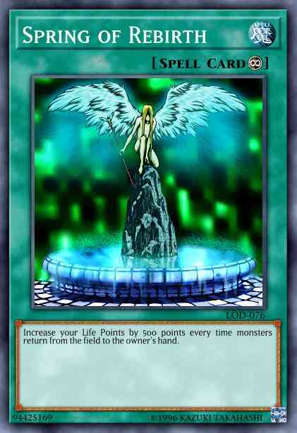 Spring of Rebirth - LOD-076 - Common - 1st Edition