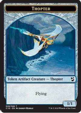 Myr Token (07) // Thopter Token (08) [Commander 2018 Tokens] [Non-Foil]