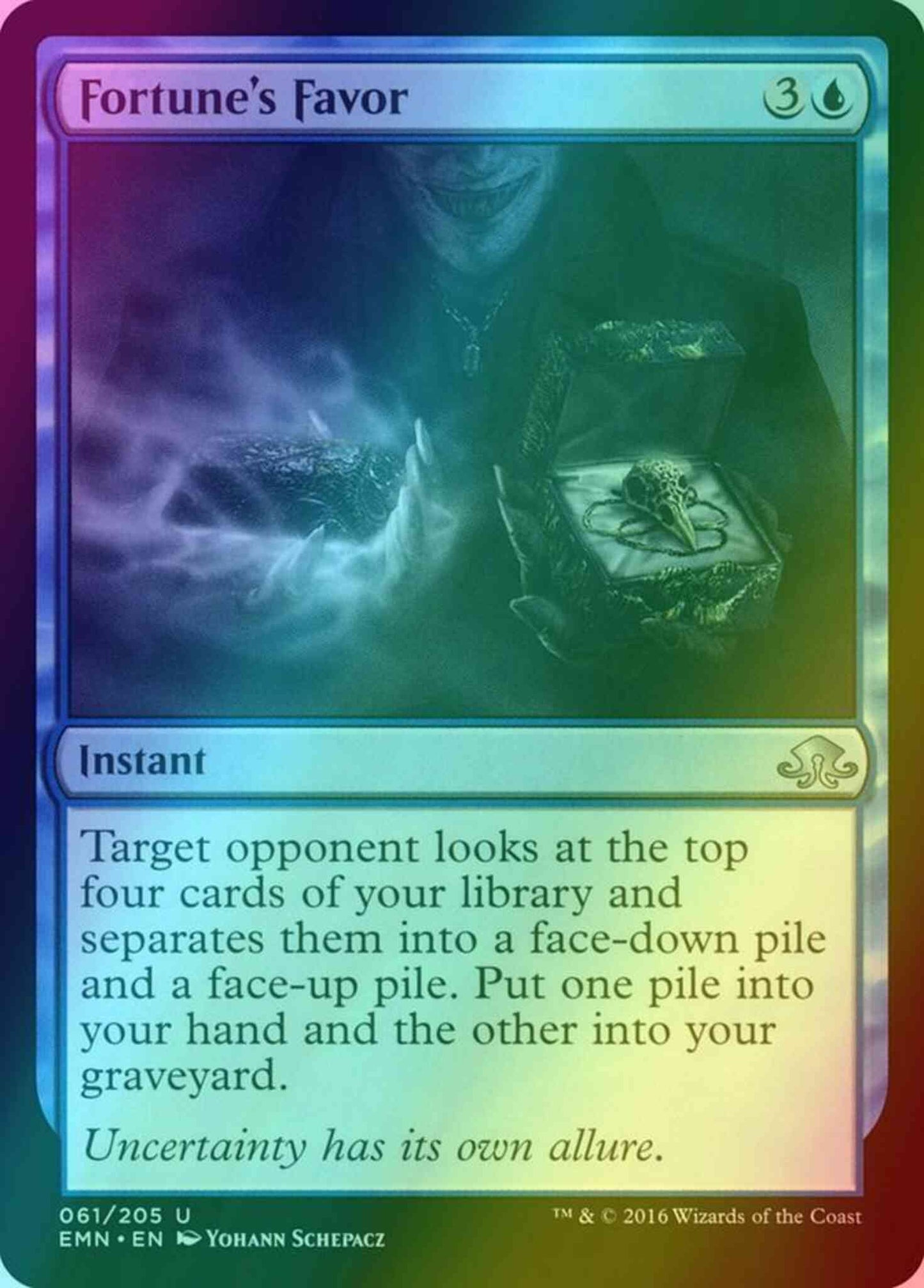 Fortune's Favor [61] [Eldritch Moon] [Foil]