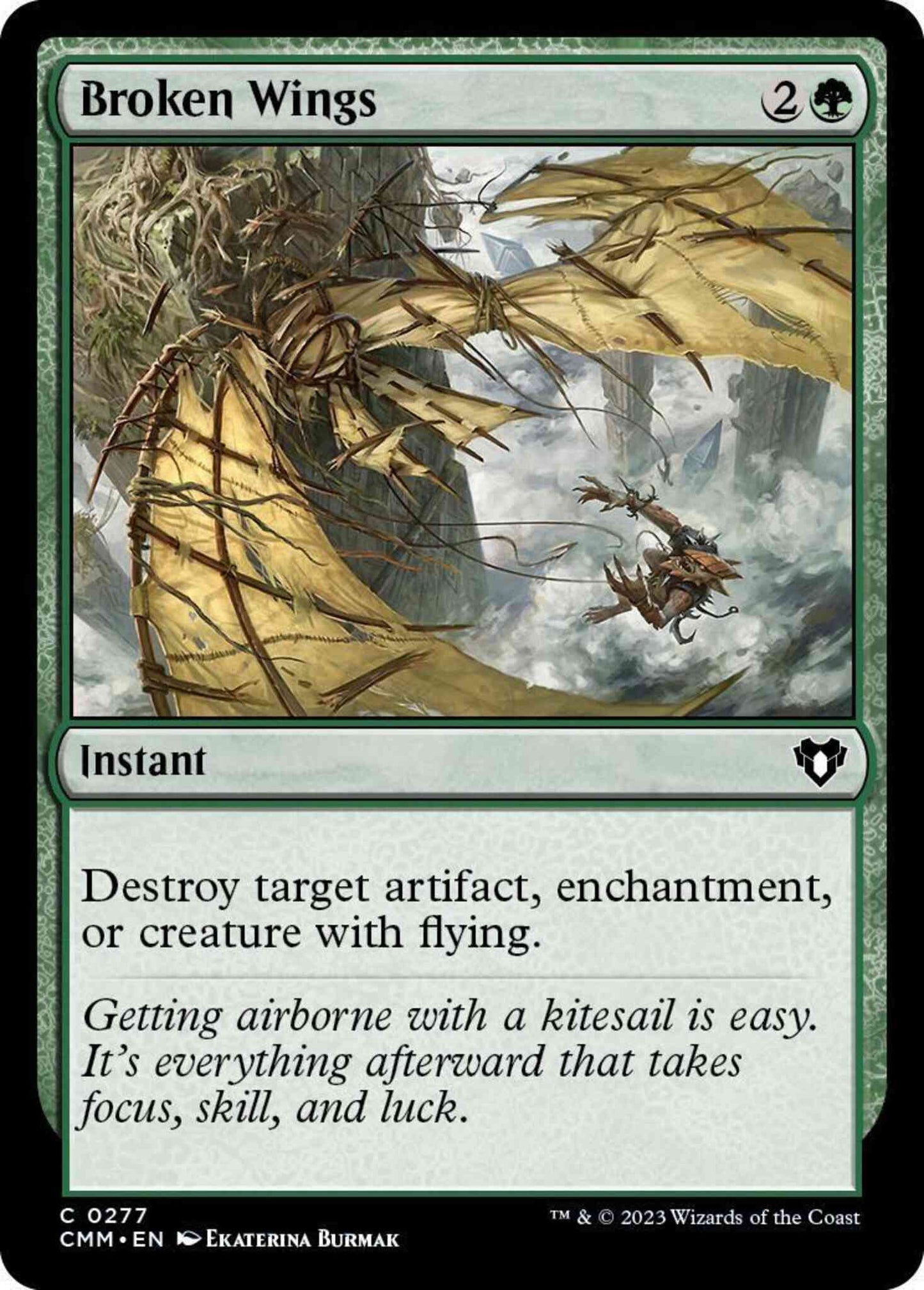 Broken Wings [277] [Commander Masters] [Non-Foil]