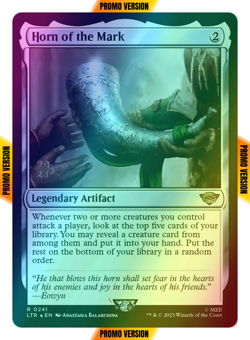 Horn of the Mark [241s] [Prerelease] [The Lord of the Rings: Tales of Middle-earth: Promos] [Foil]