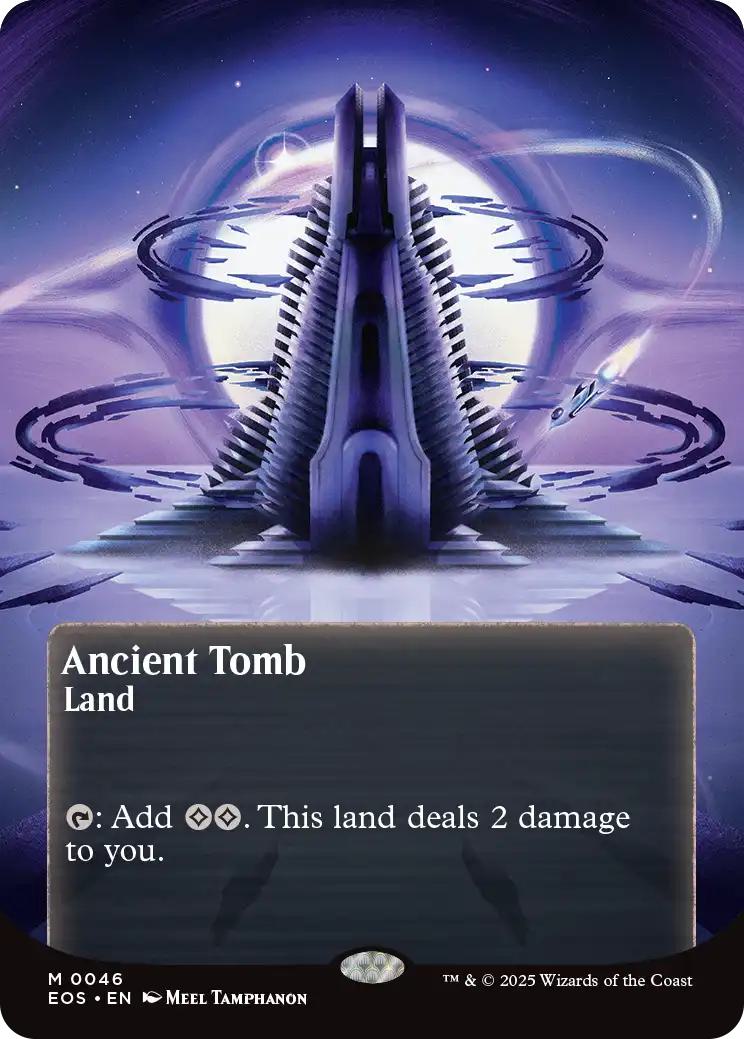 Ancient Tomb [46] [Borderless] [Poster] [Edge of Eternities: Stellar Sights] [Non-Foil]