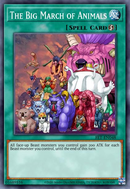The Big March of Animals - FET-EN048 - Common - 1st Edition