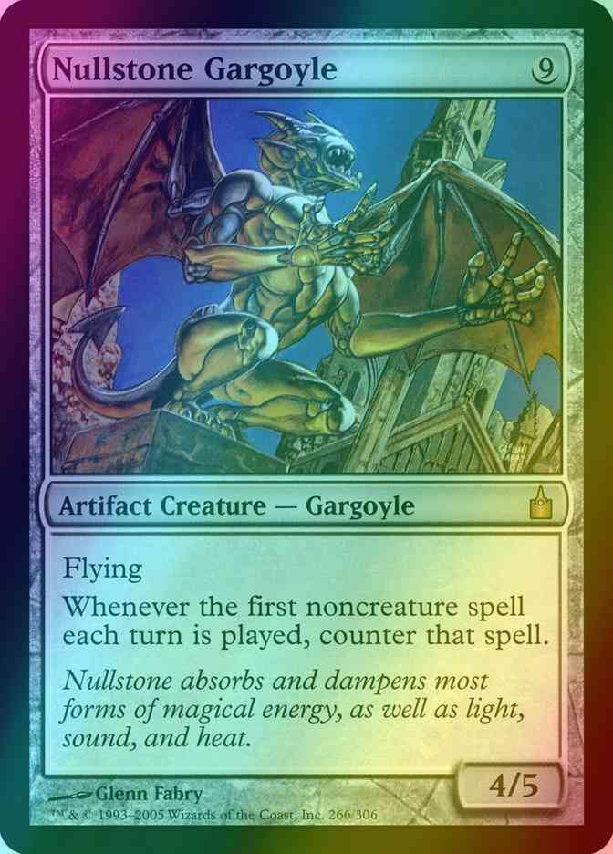 Nullstone Gargoyle [266] [Ravnica City Of Guilds] [Foil]