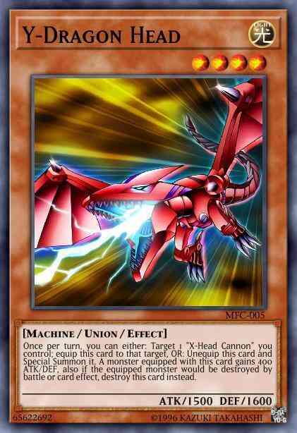 Y-Dragon Head - MFC-005 - Super Rare - 1st Edition
