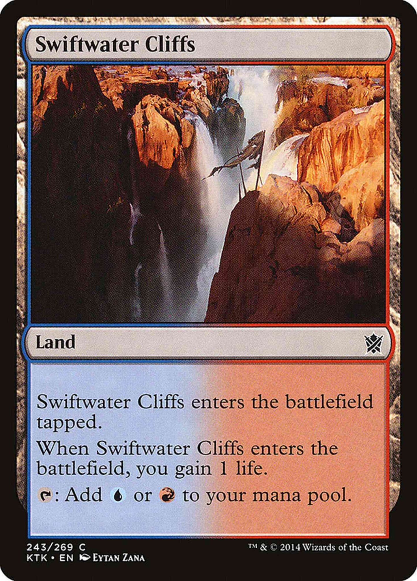 Swiftwater Cliffs [243] [Khans Of Tarkir] [Non-Foil]