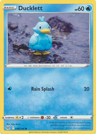 Ducklett - 046/196 - Common [swsh11-046] [Non-Holo]