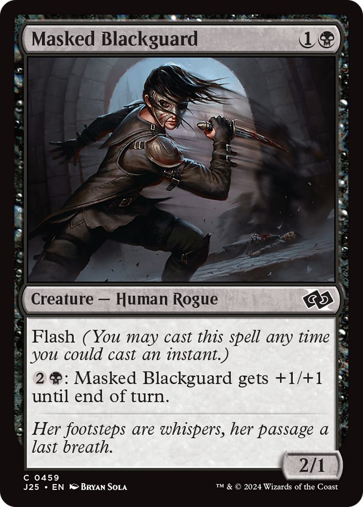 Masked Blackguard [459] [Foundations: Jumpstart] [Non-Foil]