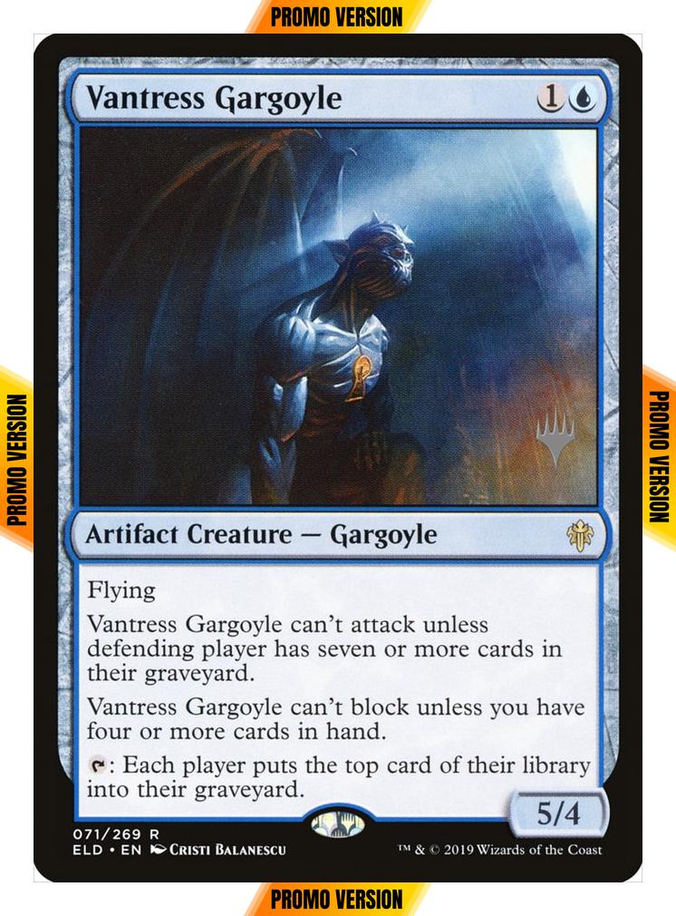 Vantress Gargoyle [71p] [Promo Pack] [Throne of Eldraine Promos] [Foil]