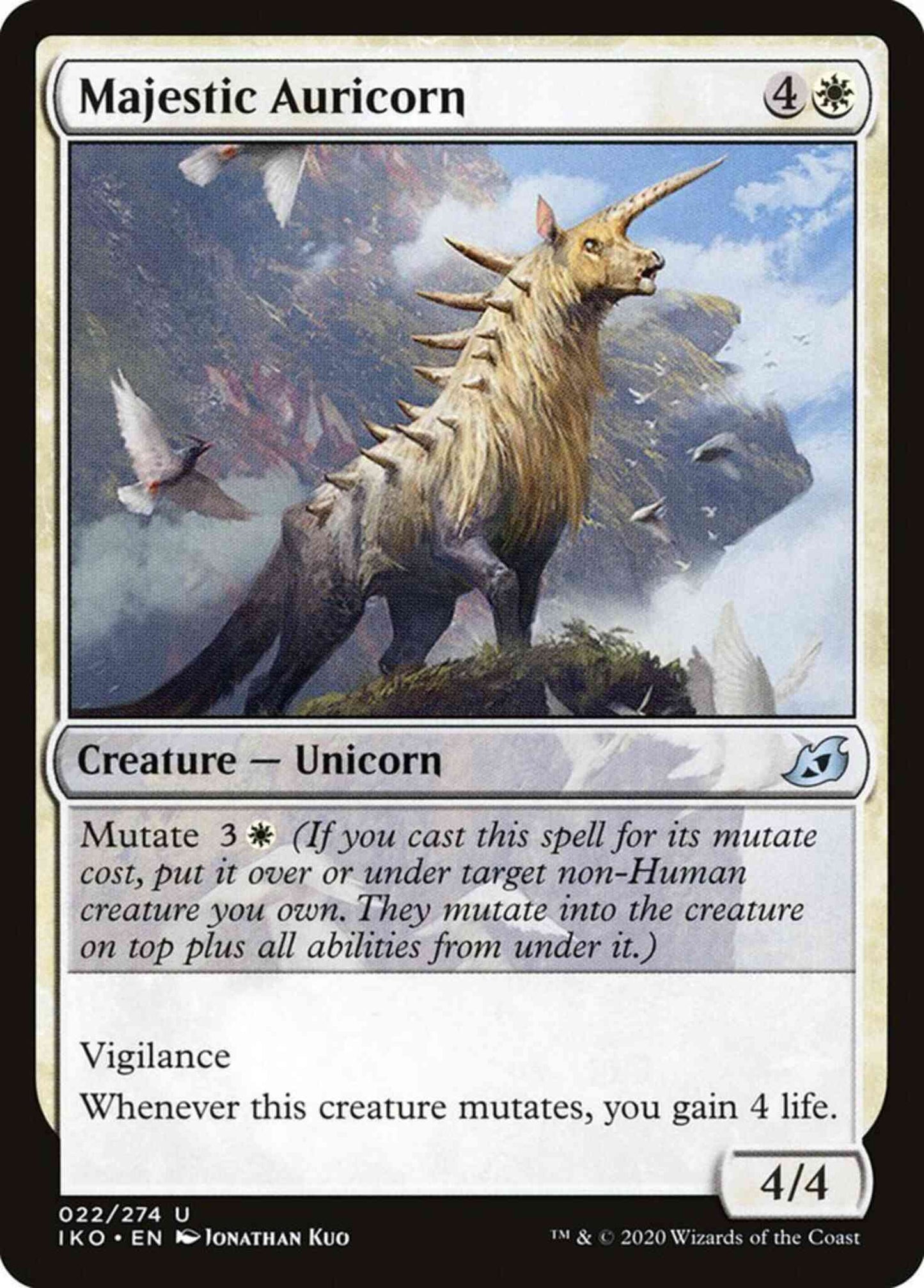 Majestic Auricorn [22] [Ikoria: Lair of Behemoths] [Non-Foil]