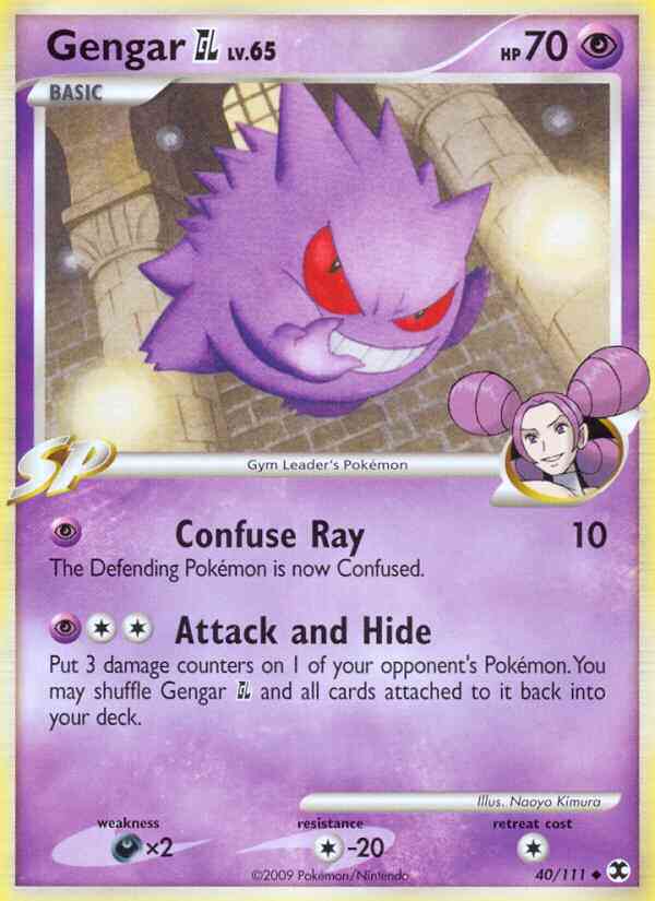 Gengar GL - 40/111 - Uncommon [pl2-40] [Non-Holo]