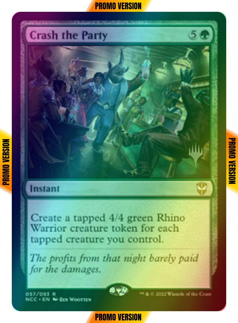 Crash the Party [Promo Pack] [57p] [Streets of New Capenna: Commander: Promos] [Foil]