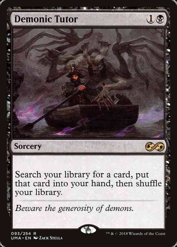 Demonic Tutor [93] [Ultimate Masters] [Non-Foil]