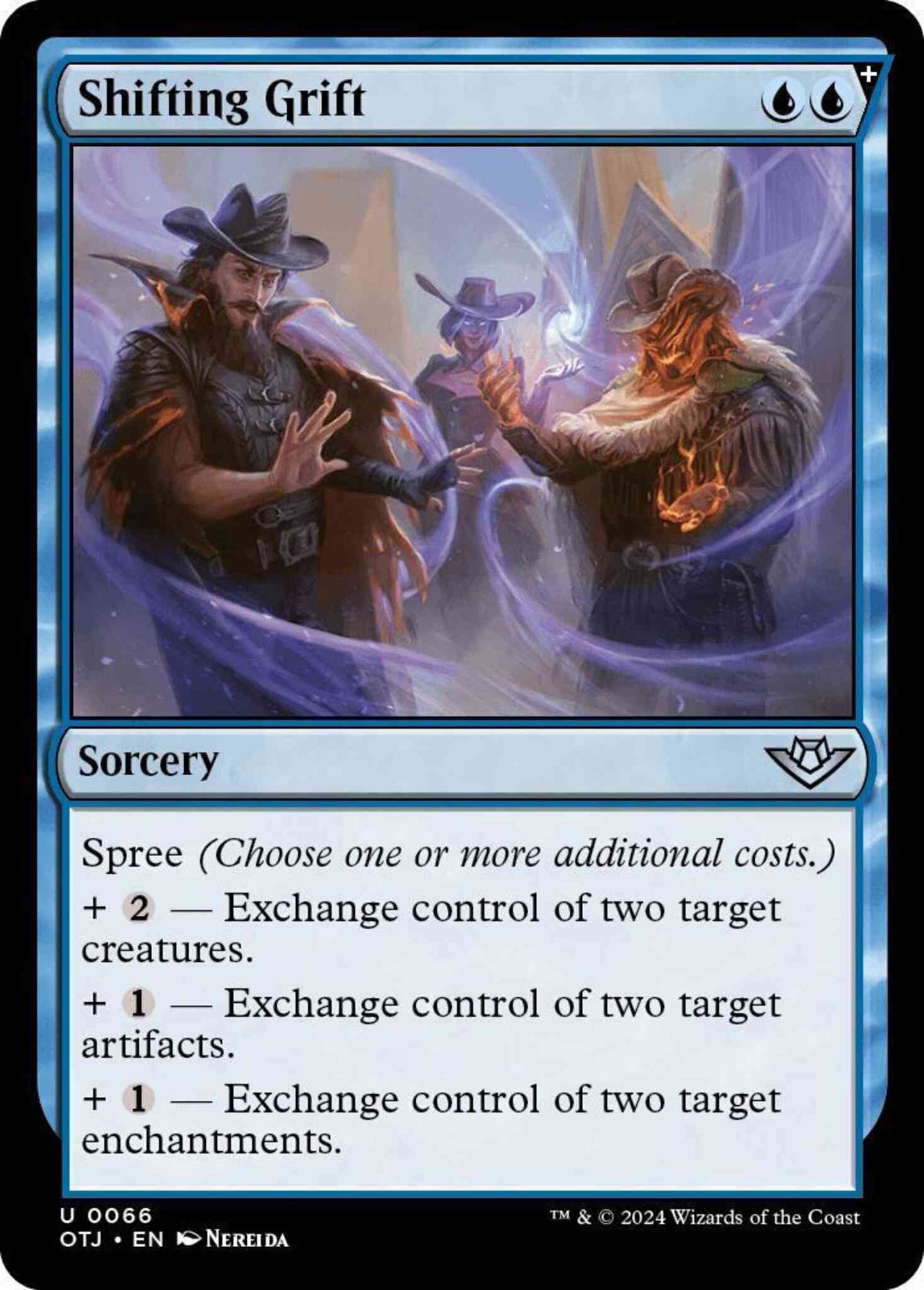 Shifting Grift [66] [Outlaws of Thunder Junction] [Non-Foil]