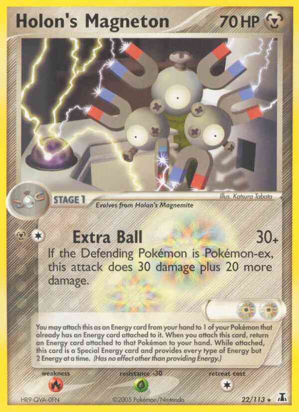 Holon's Magneton - 22/113 - Rare [ex11-22] [Reverse Holo]