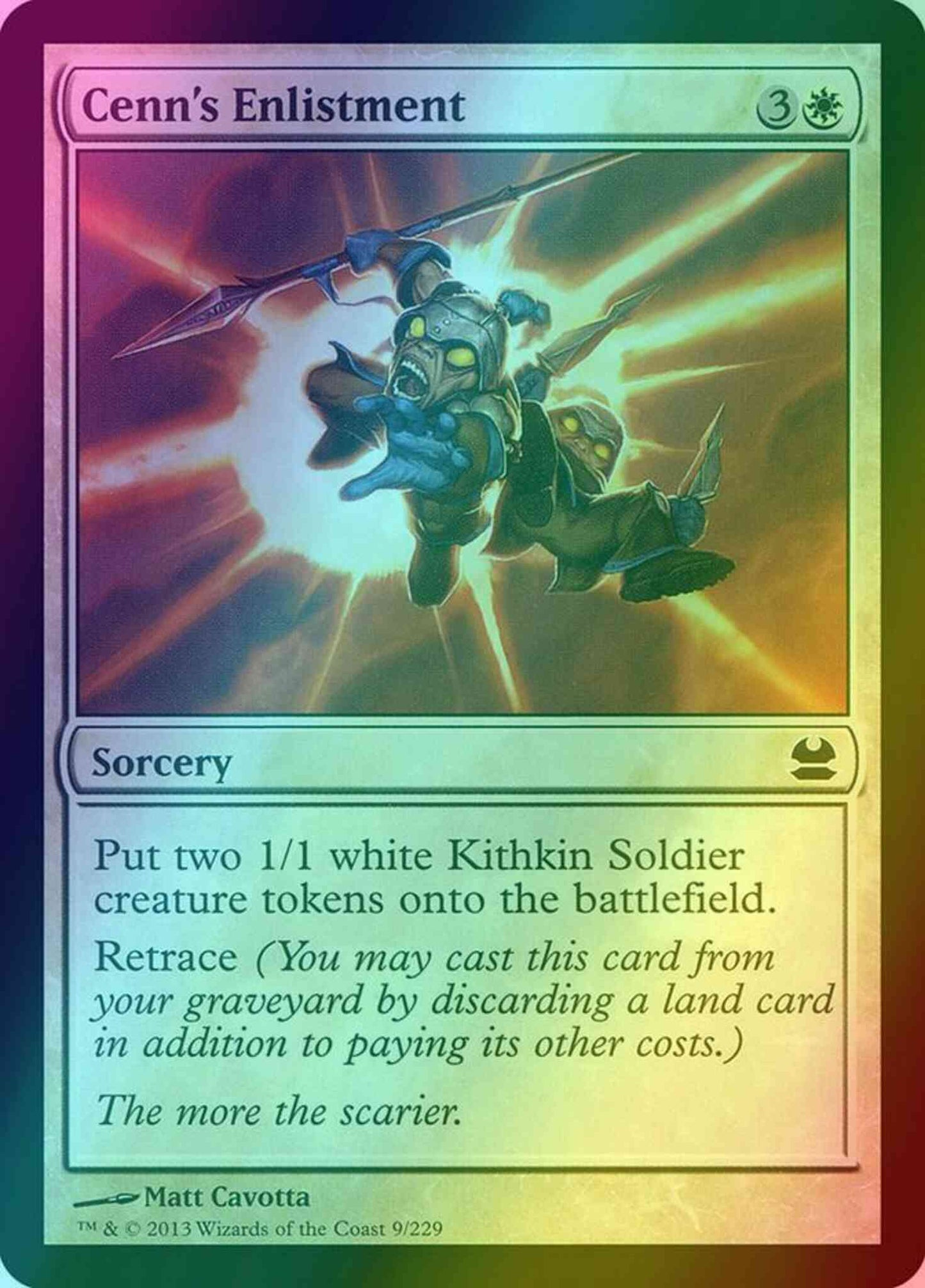 Cenn's Enlistment [9] [Modern Masters] [Foil]