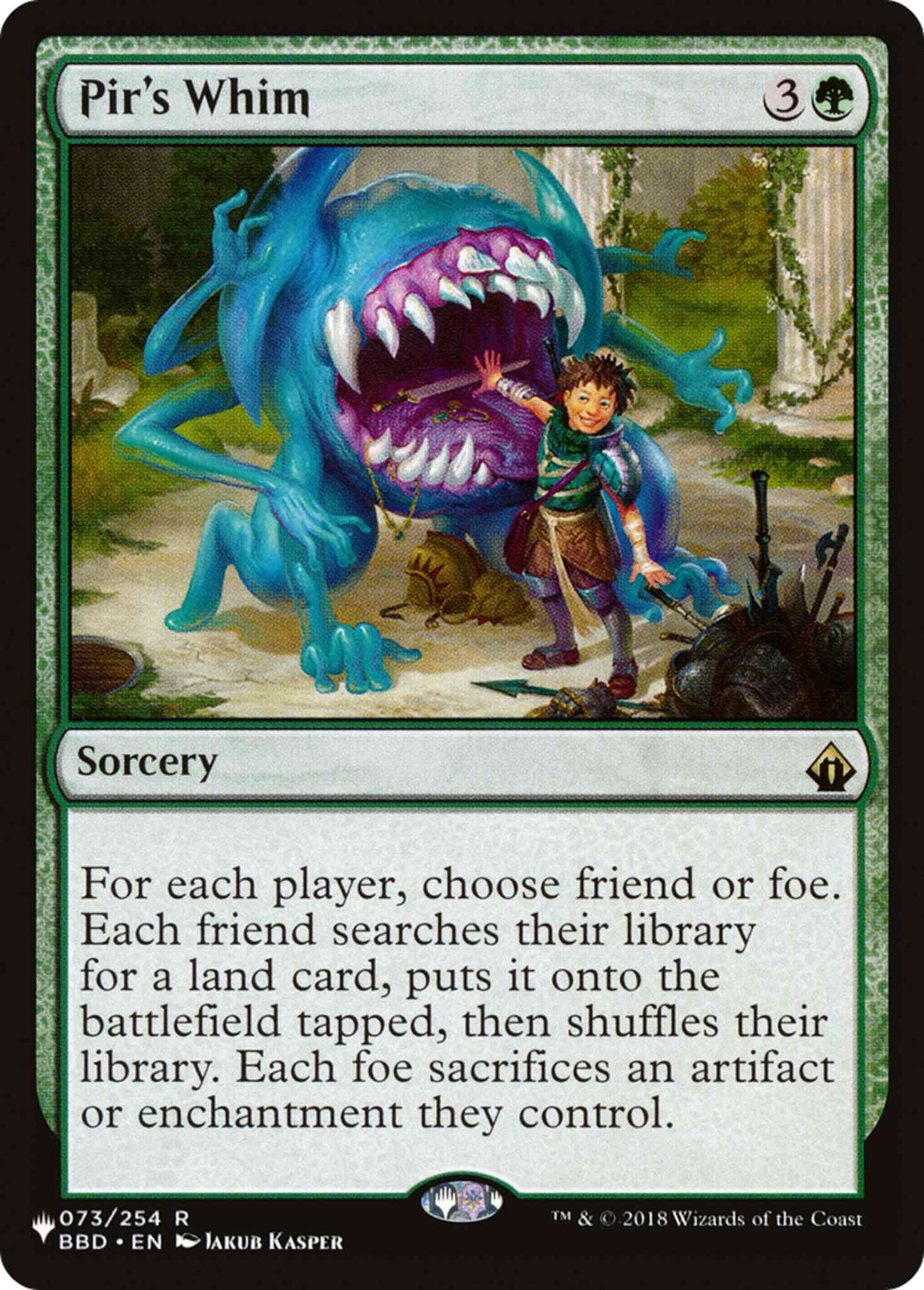 Pir's Whim [BBD-73] [The List] [Non-Foil]