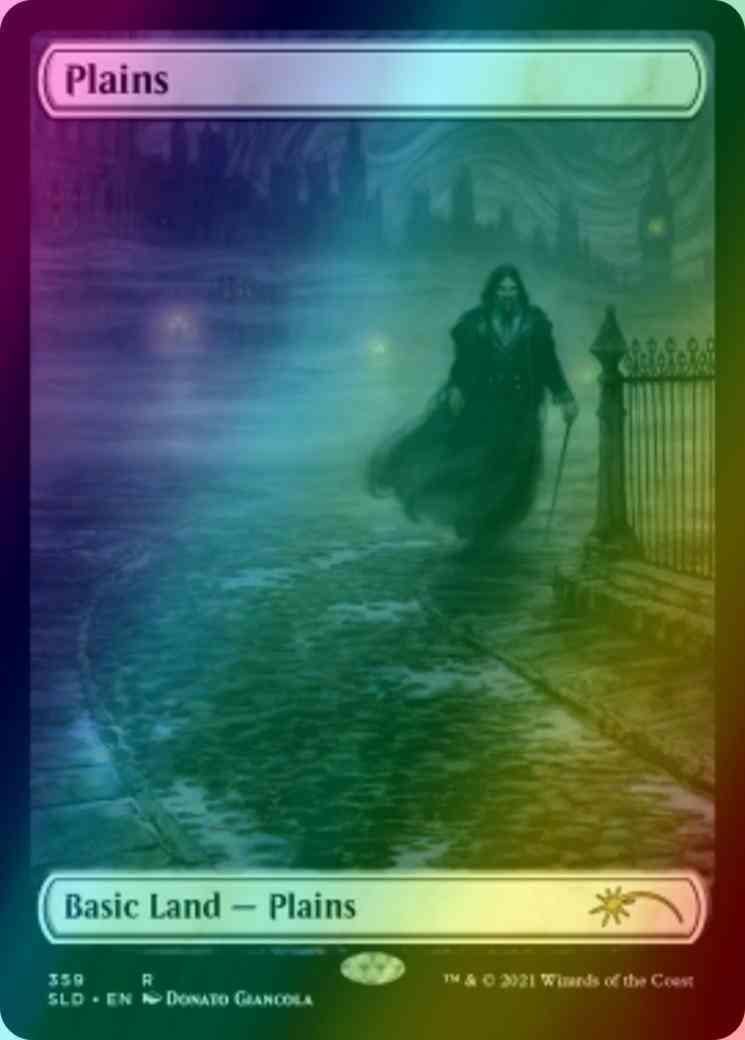 Plains [0359] [Full Art] [Dracula] [Secret Lair Drop] [Foil]
