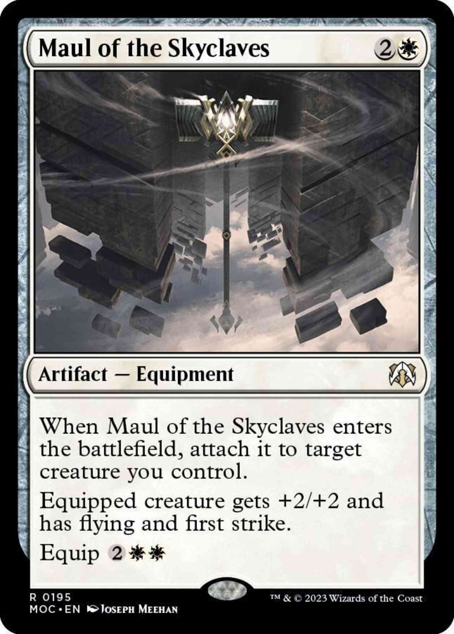 Maul of the Skyclaves [195] [March of the Machine: Commander] [Non-Foil]