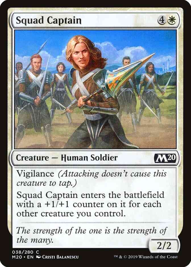 Squad Captain [38] [Core Set 2020] [Non-Foil]