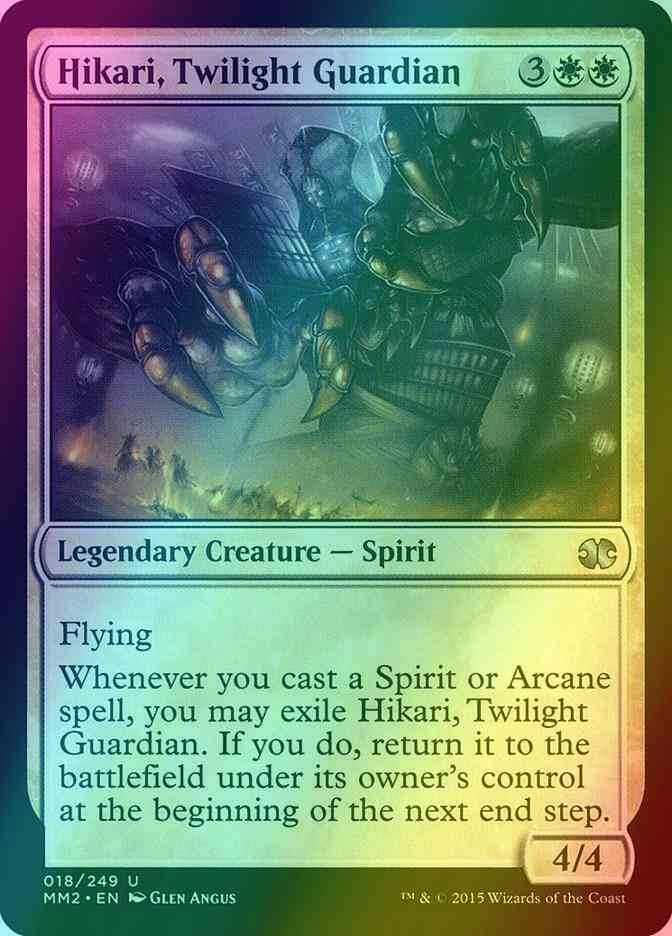 Hikari, Twilight Guardian [18] [Modern Masters 2015] [Foil]