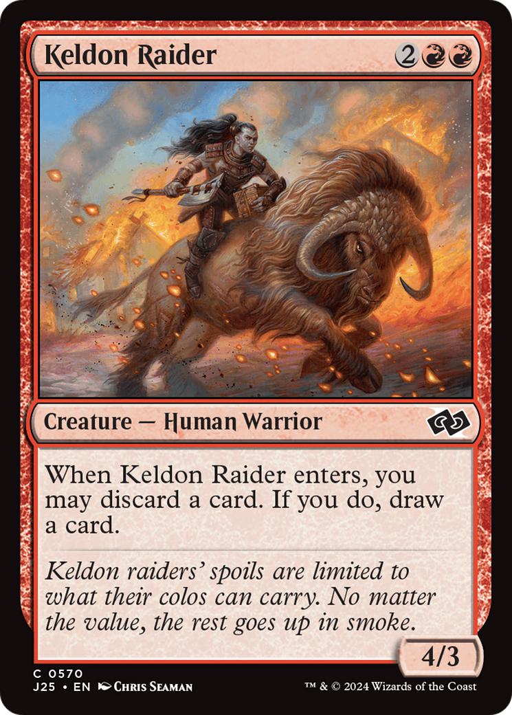 Keldon Raider [570] [Foundations: Jumpstart] [Non-Foil]
