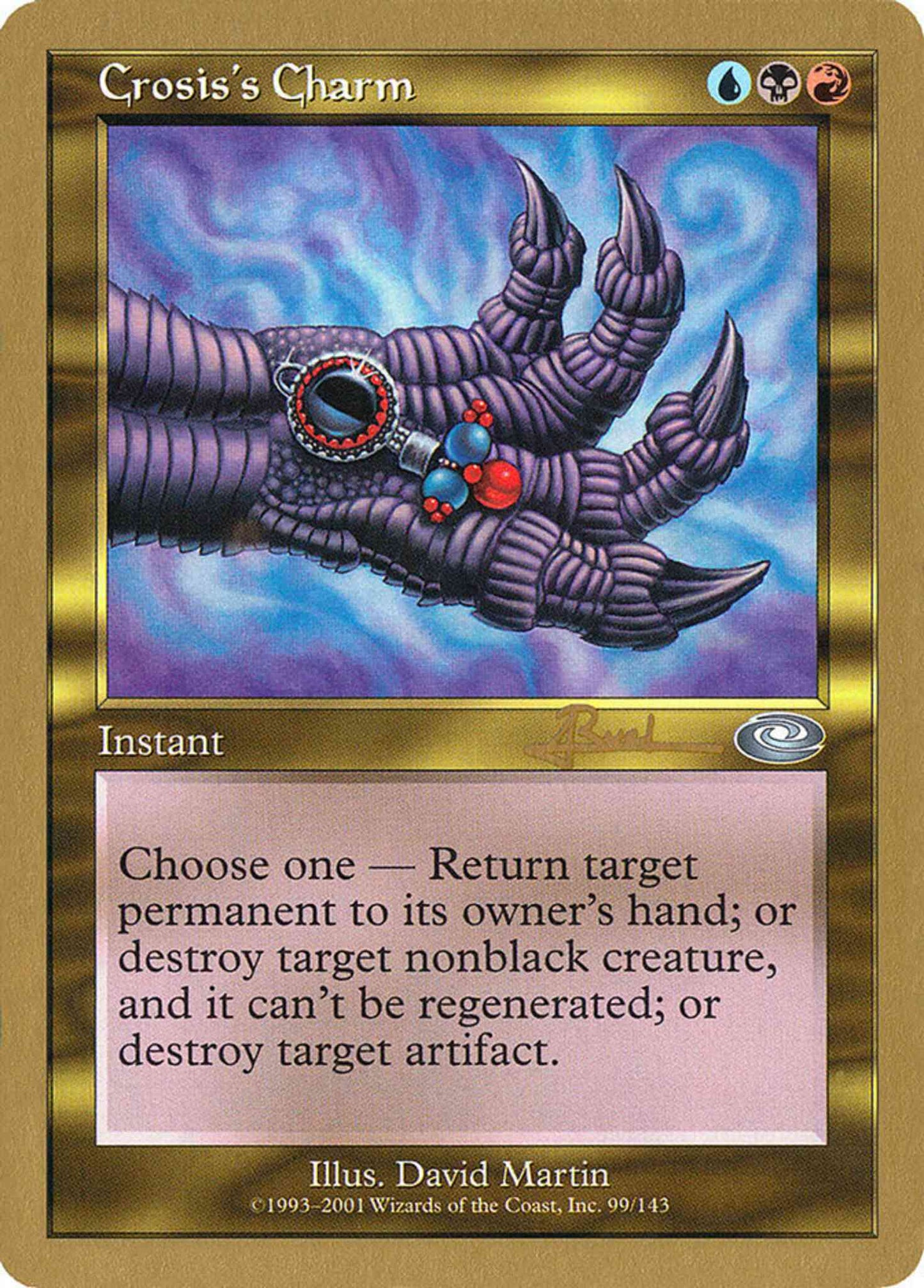 Crosis's Charm [ar99] [World Championship Decks 2001] [Non-Foil]