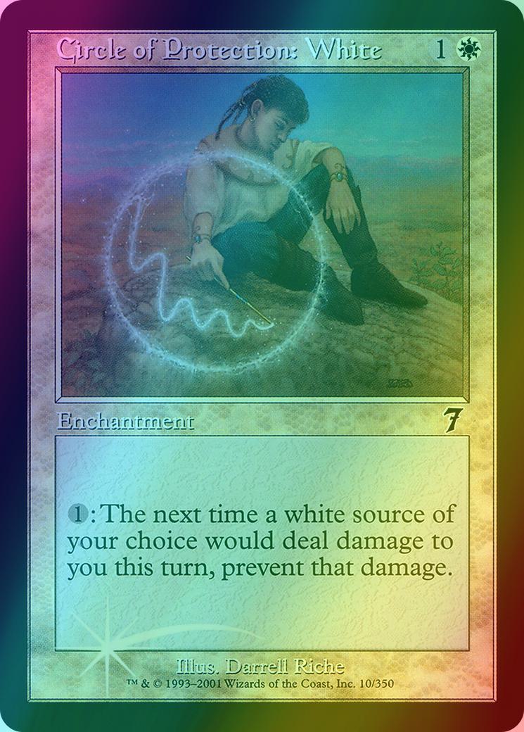 Circle of Protection: White [10x] [Seventh Edition] [Foil]